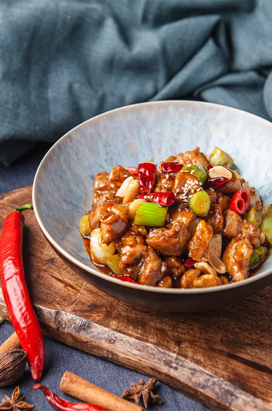 Pikant Chinees gerecht